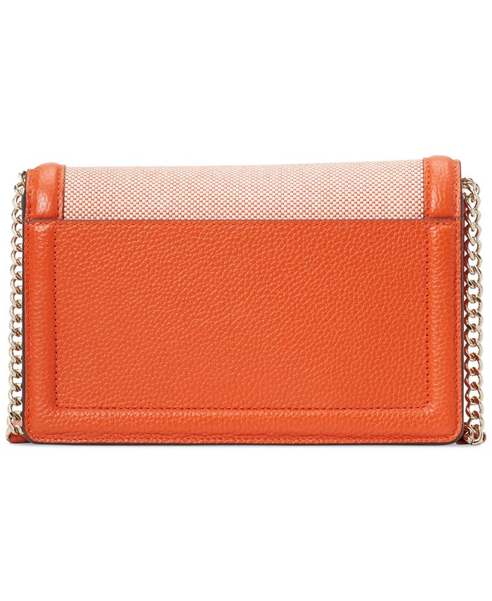 kate spade new york Knott Canvas Flap Crossbody Macy's