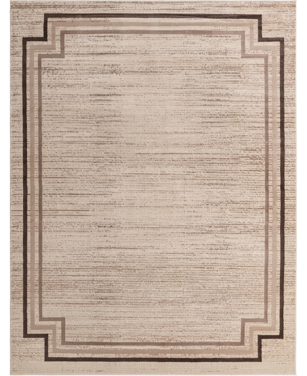 Bayshore Home Refuge Fountain 8' X 10' Area Rug In Brown