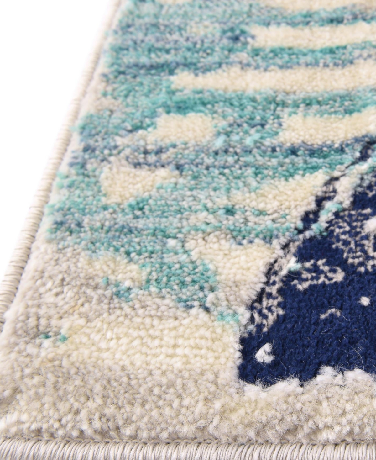 Closeout! Bayshore Home Beau Seahorse Area Rug