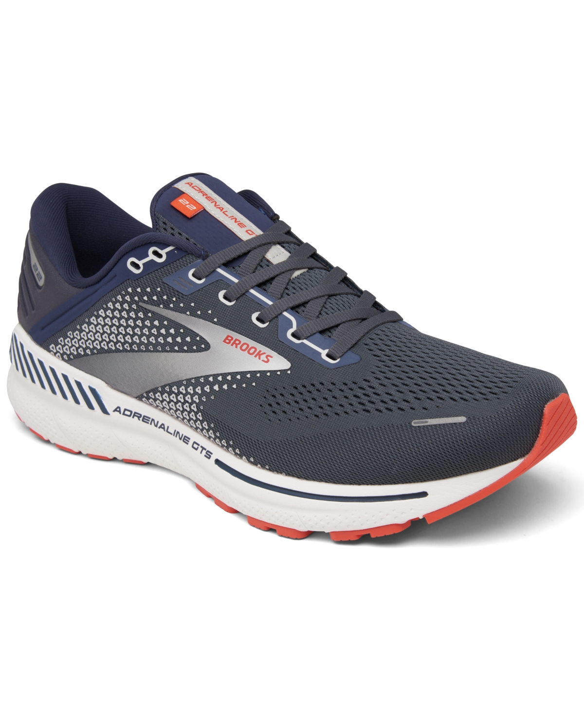 Brooks Men's Adrenaline Gts 22 Running Sneakers From Finish Line In ...