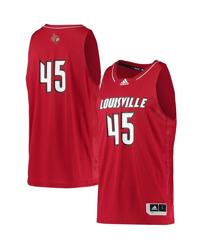 adidas Men's Louisville Cardinals Hardwood Replica Basketball Jersey -  Macy's