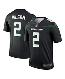 Men's Zach Wilson Black New York Jets Legend Jersey
