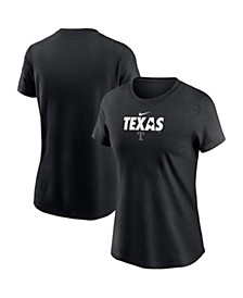 Women's Black Texas Rangers Local Nickname T-shirt