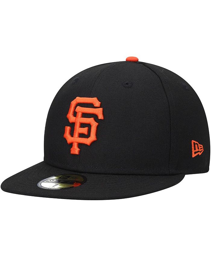 Men's New Era Black San Francisco Giants 9/11 Memorial Side Patch 59FIFTY Fitted Hat