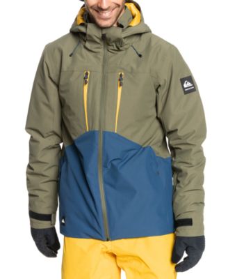 quiksilver mission plus snow jacket