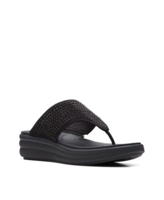 macys clarks cloudsteppers sandals