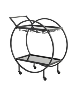 Metal Contemporary Bar Cart
