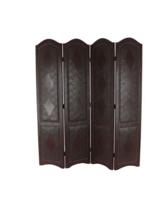 Wood Traditional Room Divider Screen
