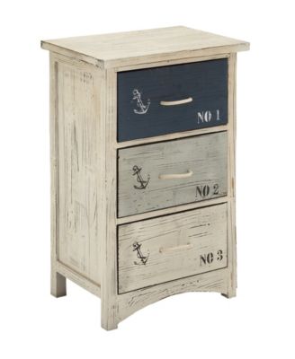 Wood Coastal Chest