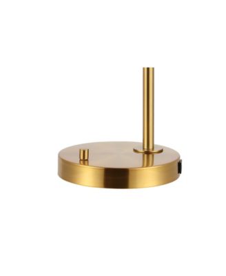 Kathryn Classic Glass Adjustable Head Modern USB Charging LED Task Lamp