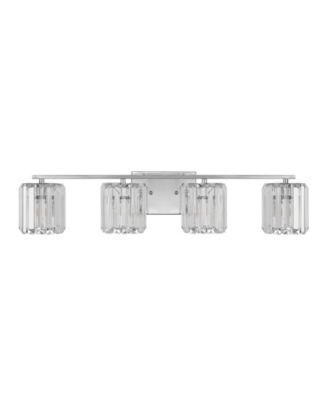 Coco Prism Vintage-like 4-Light Classic Glam LED Vanity Light