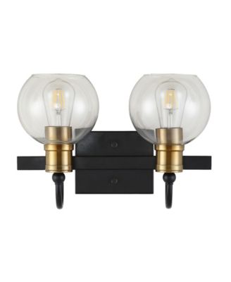 Marais 2-Light Rustic Vintage-Inspired LED Vanity Light