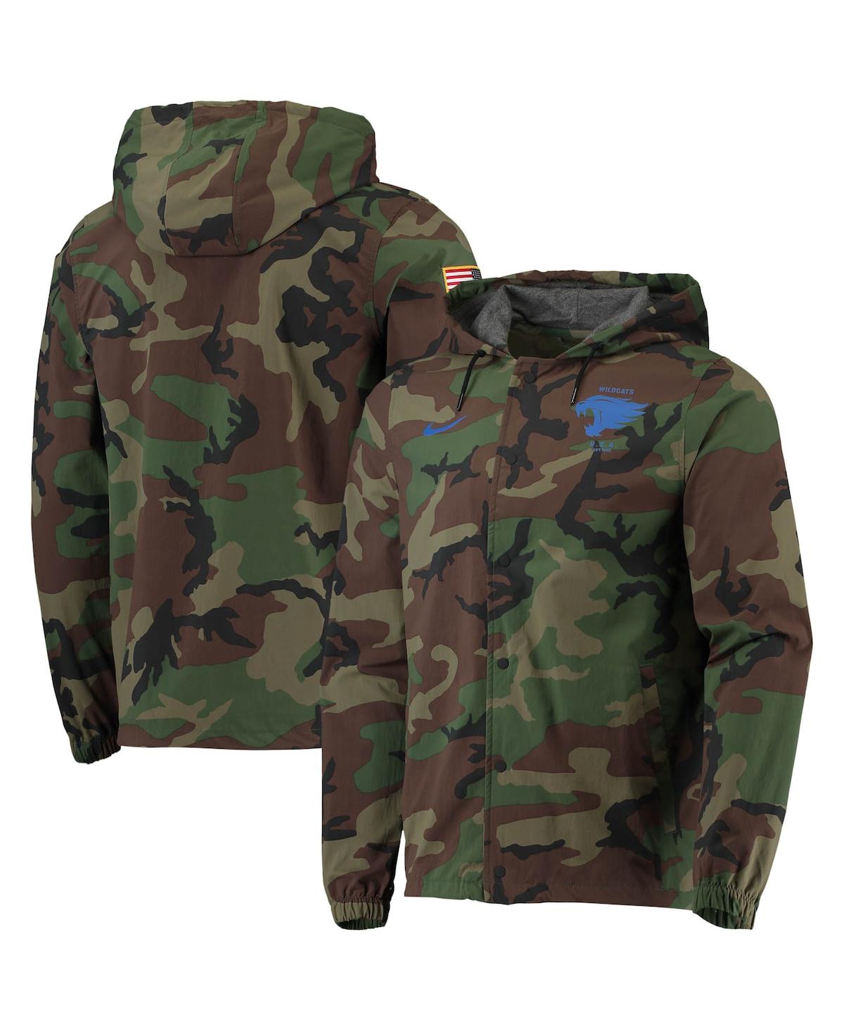 Men's Camo Kentucky Wildcats Full-Snap Hoodie Jacket
