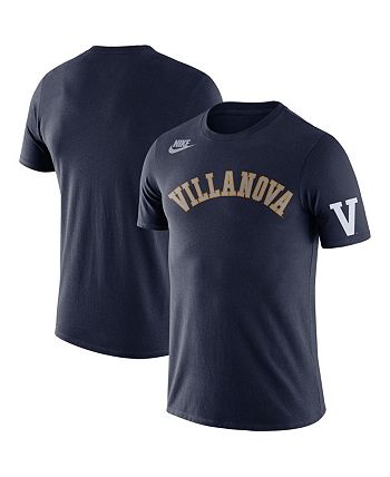 Nike Men s Navy Villanova Wildcats Basketball Retro Two Hit T