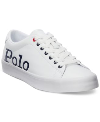 Polo Ralph Lauren - Men's Longwood Logo Leather Sneaker