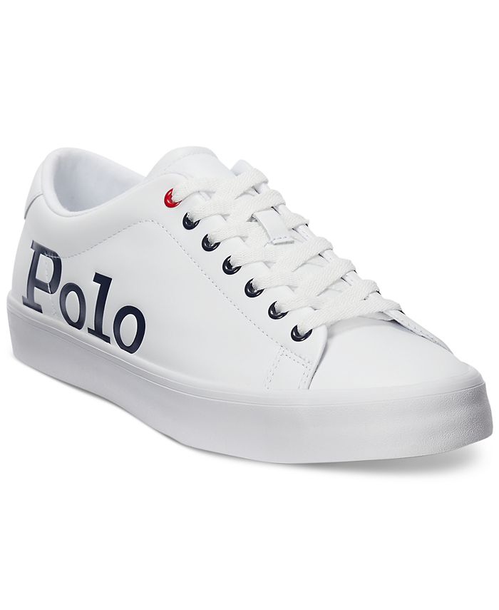 Polo Ralph Lauren Men's Longwood Leather Sneaker - Macy's