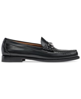 G.H.BASS Men's Lincoln Leather Penny Loafers