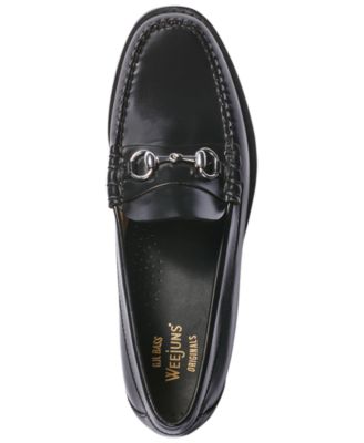G.H.BASS Men's Lincoln Leather Penny Loafers