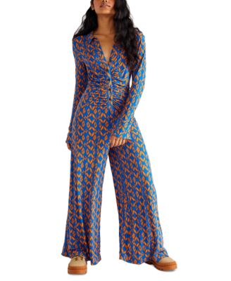 macy's long sleeve jumpsuit