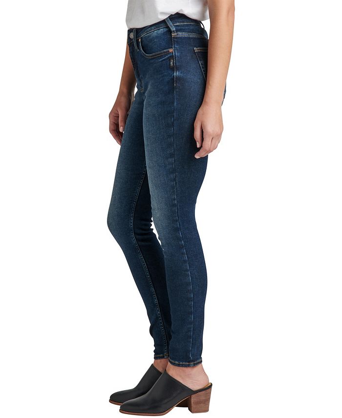 Silver Jeans Co. Women's Infinite Fit ONE SIZE FITS FOUR High Rise ...