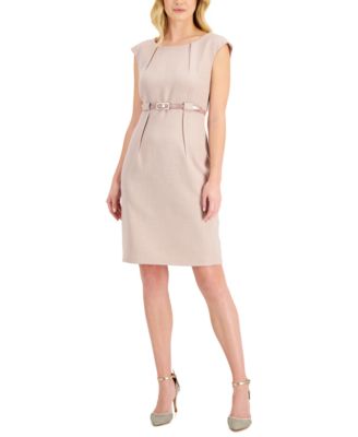 Connected - Belted Sheath Dress