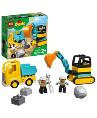 Lego Truck Tracked Excavator 20 Pieces Toy Set