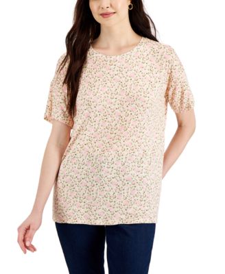 Style & Co - Printed Tunic T-Shirt, Created for Macy's