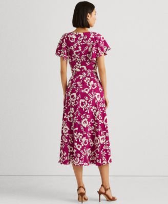 Lauren Ralph Lauren Floral Crepe 
