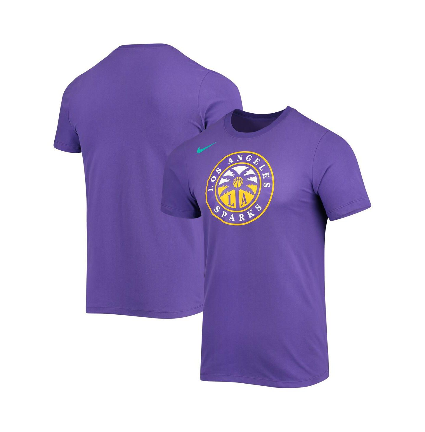 Мужская футболка Nike Purple Los Angeles Sparks Logo Performance — фото 1