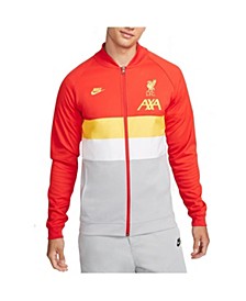 Men's Red Liverpool I96 Anthem Raglan Full-Zip Jacket