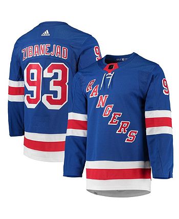 Mika Zibanejad New York Rangers adidas Home Primegreen Authentic Pro Player  Jersey - Blue