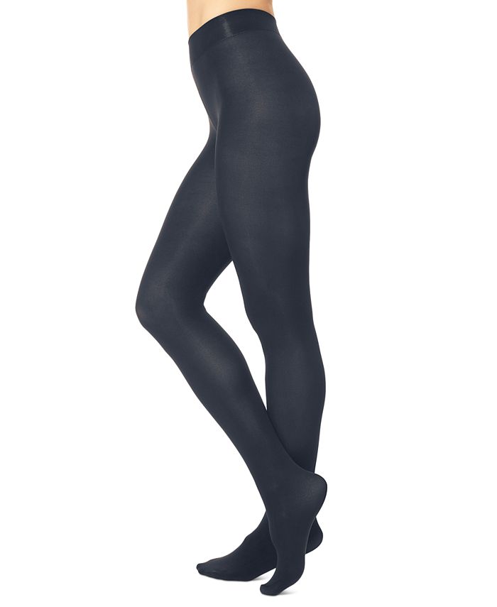 Super Opaque Smooth Control Tights - Navy - Set Me Free