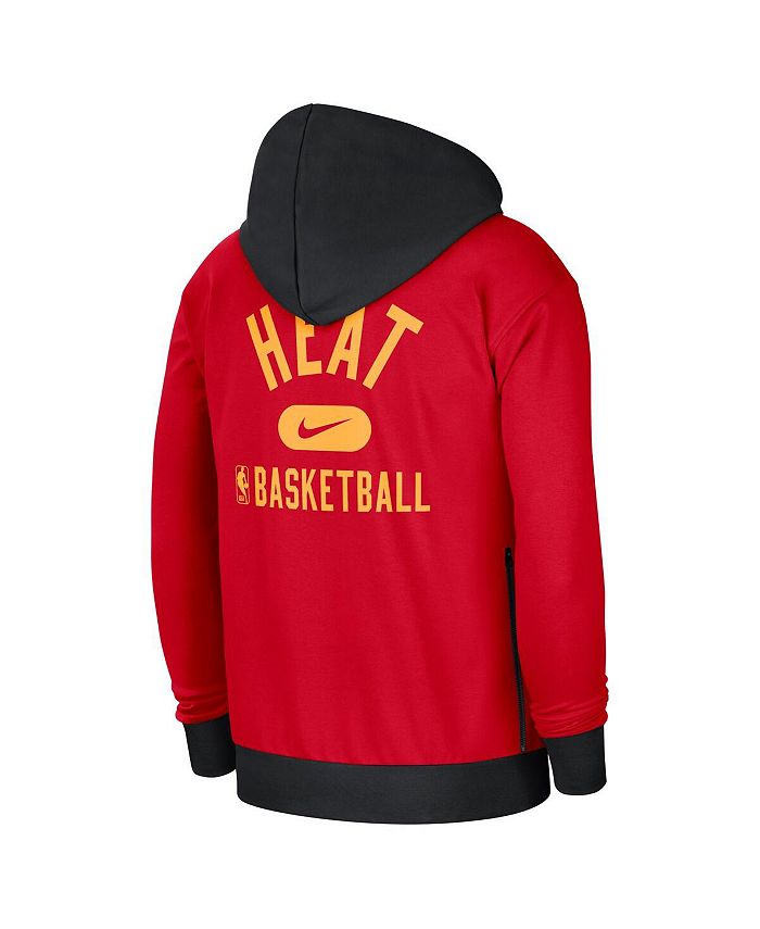 Lids Miami Heat Nike Youth Courtside Showtime Performance Full-Zip Hoodie -  Red