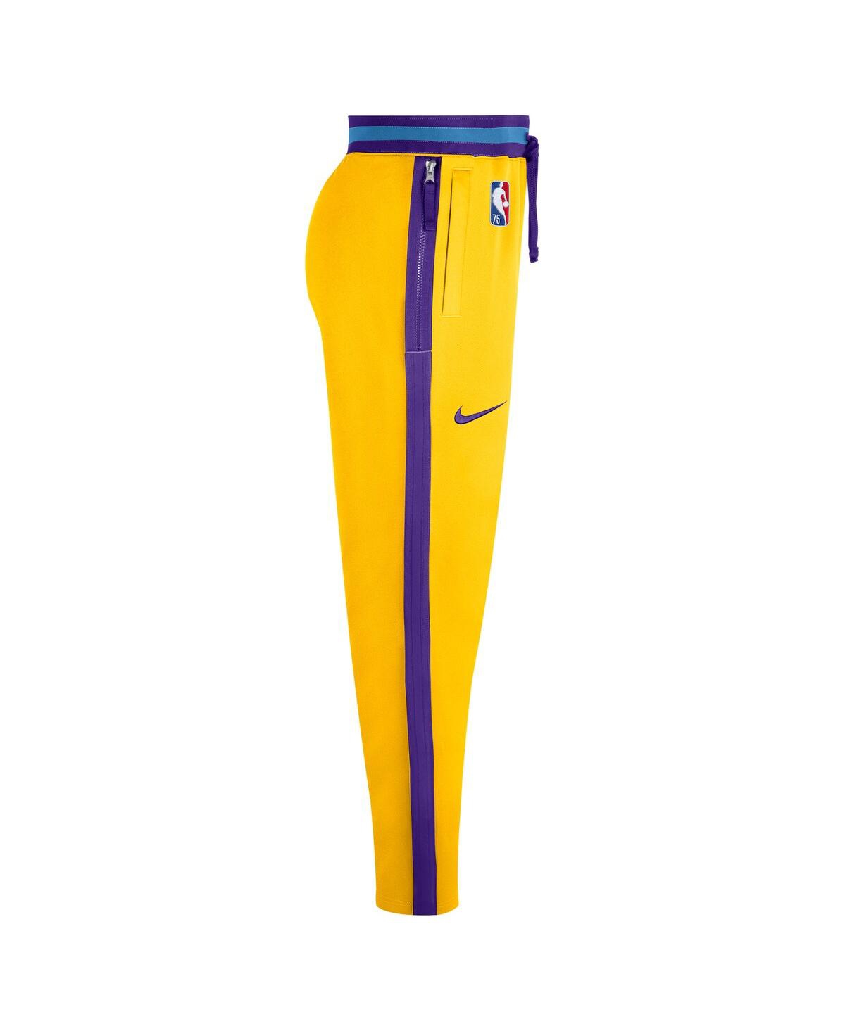 Men's NikeLos Angeles Lakers 2021/22 City Edition Therma Flex Showtime Pants - Gold