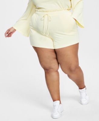 Photo 1 of SIZE 3X - Style Not Size Ribbed Lounge Shorts, Created for Macy's