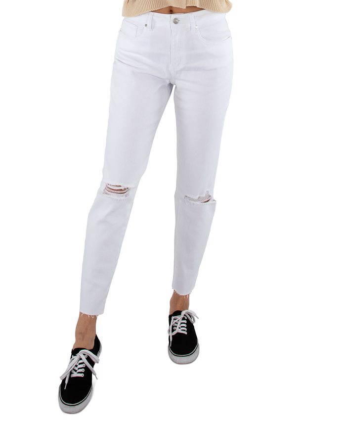 Juniors shop white jeans