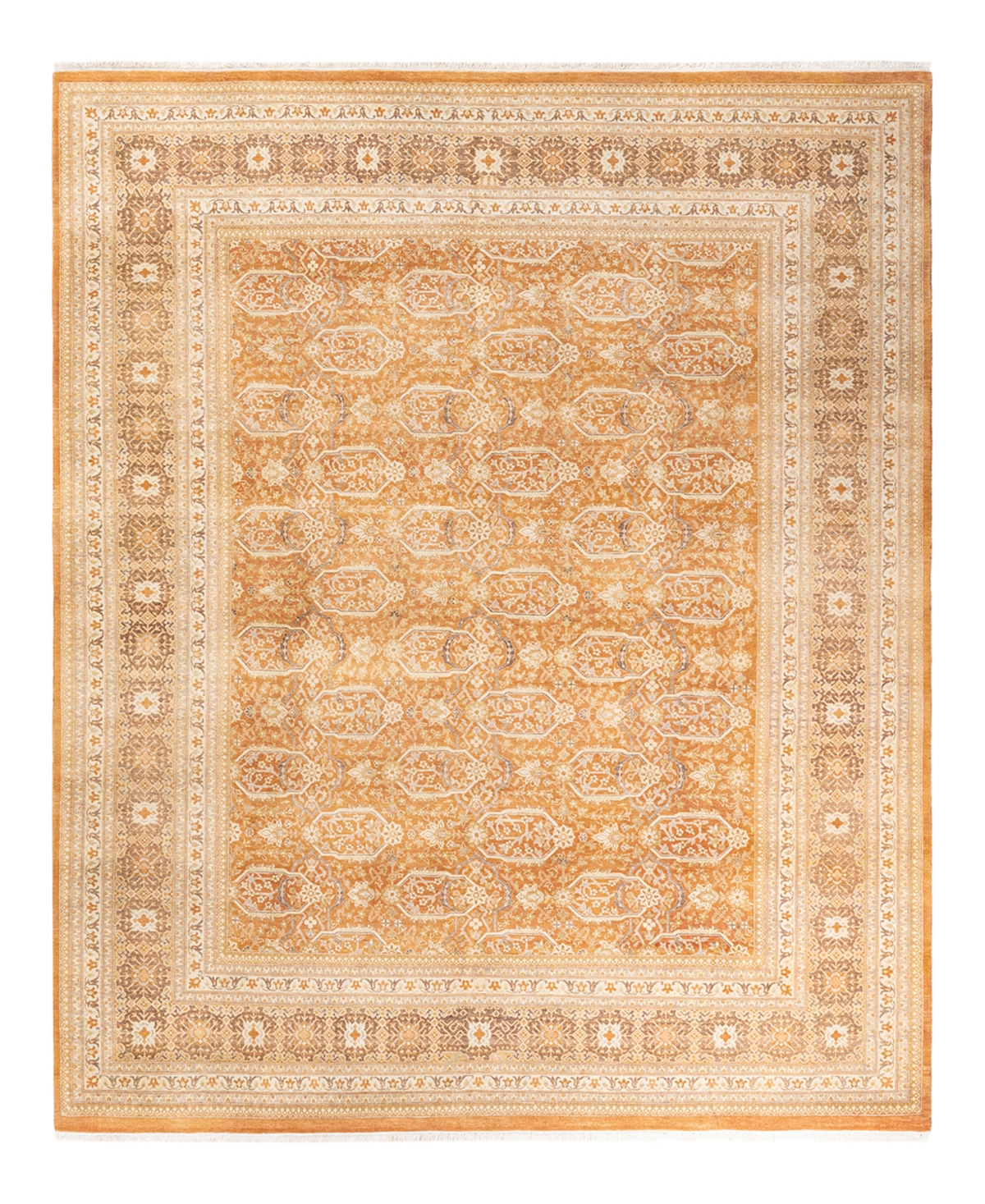 Closeout! Adorn Hand Woven Rugs Mogul M1605 8'1in x 10'1in Area Rug - Brown