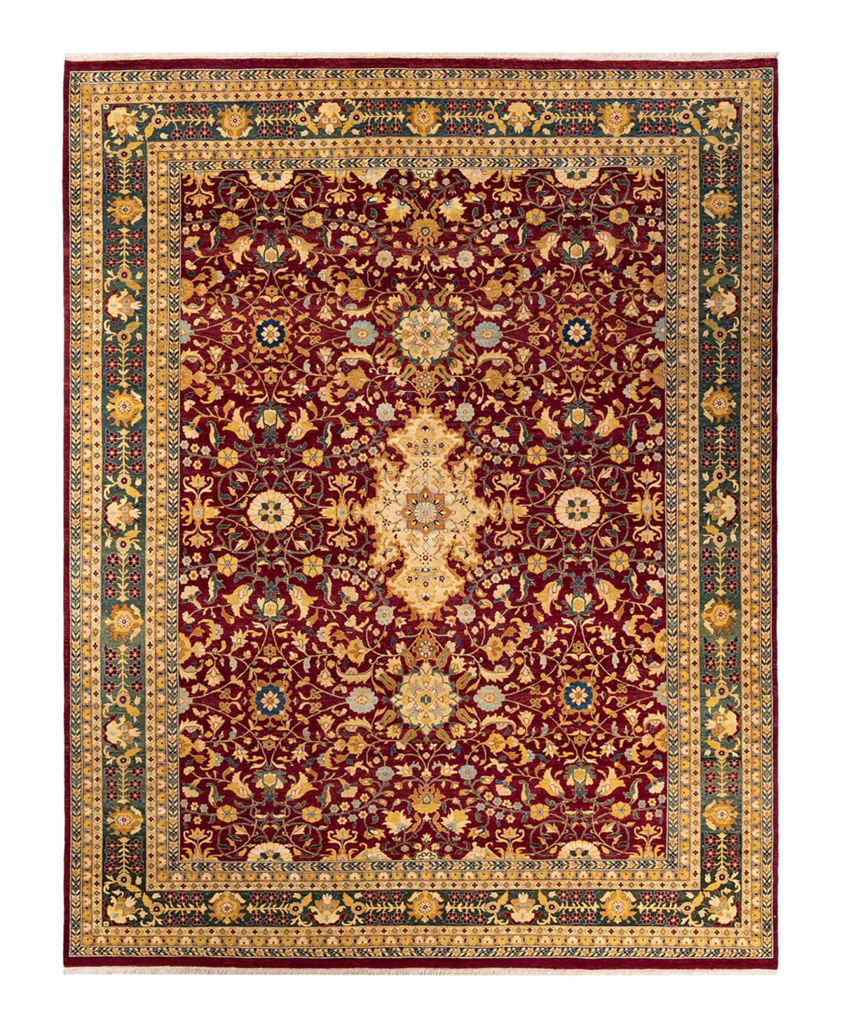 Closeout! Adorn Hand Woven Rugs Mogul M1190 9' x 11'10in Area Rug - Red