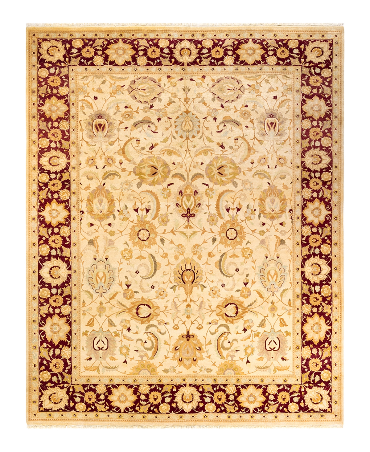 Closeout! Adorn Hand Woven Rugs Mogul M14426 9'1in x 11'8in Area Rug - Ivory