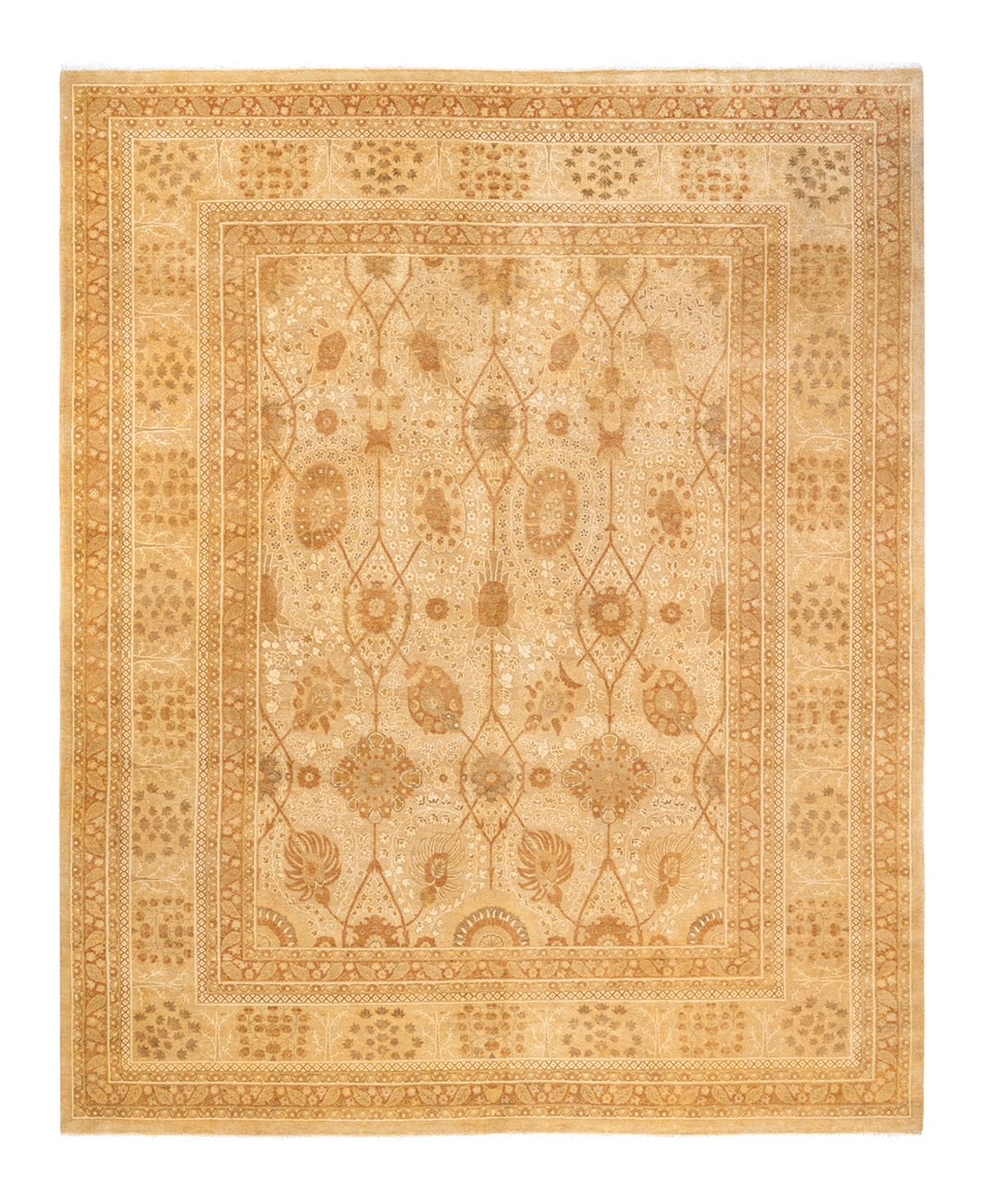 Closeout! Adorn Hand Woven Rugs Mogul M156475 8'2in x 10'5in Area Rug - Ivory