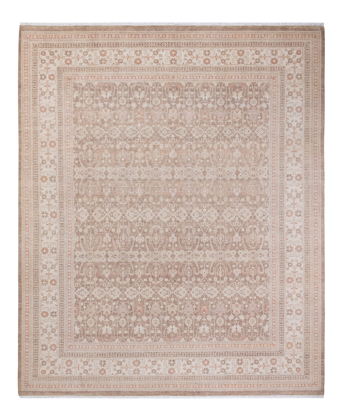 Closeout! Adorn Hand Woven Rugs Mogul M18152 8'1in x 9'10in Area Rug - Beige