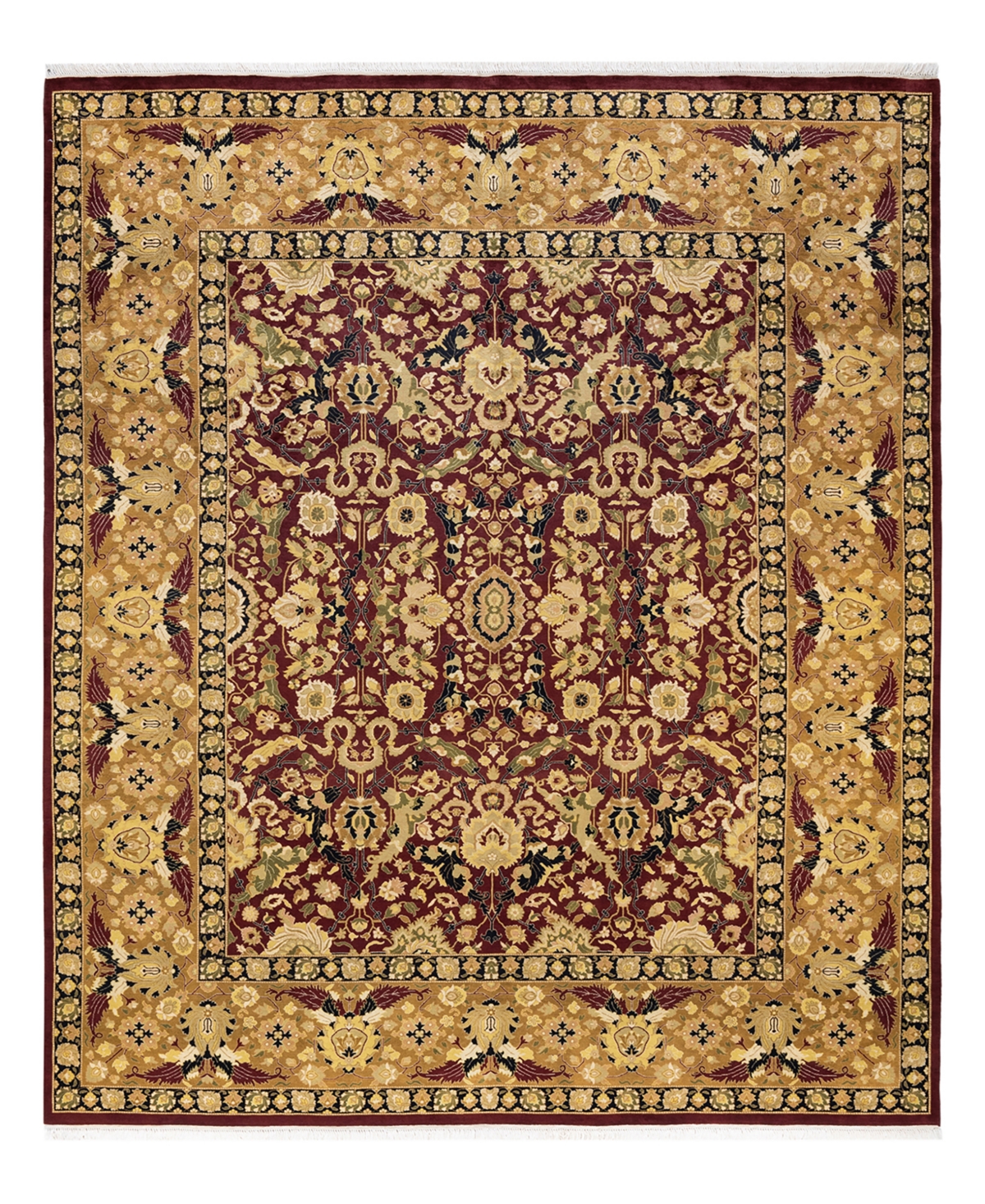 Closeout! Adorn Hand Woven Rugs Mogul M1182 8'2in x 10'1in Area Rug - Red