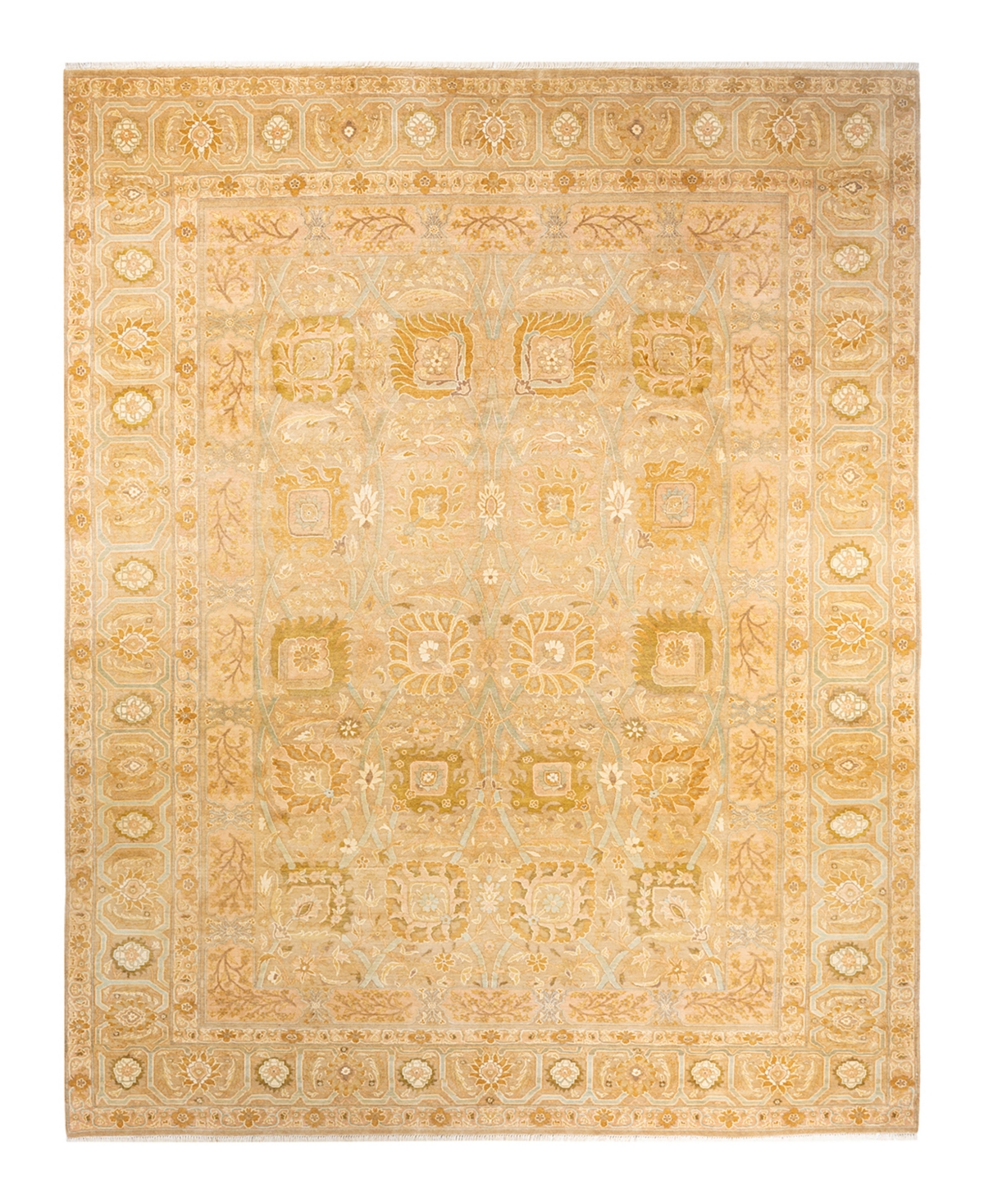 Closeout! Adorn Hand Woven Rugs Mogul M14402 9'3in x 11'10in Area Rug - Yellow