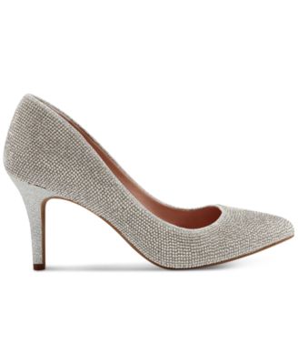 Women's Zitah Embellished Pointed Toe Pumps, Created for Macy's