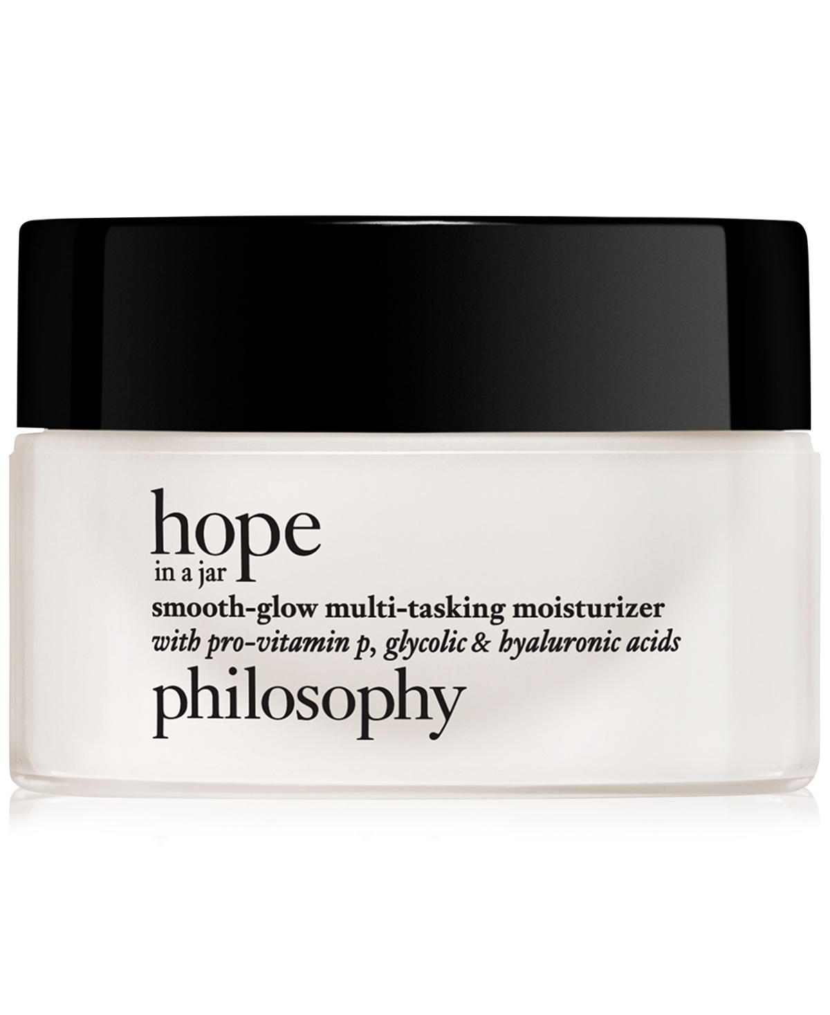 Hope In A Jar Smooth-Glow Multi-Tasking Moisturizer With Pro-Vitamin P, Glycolic & Hyaluronic Acids, 0.5 oz.