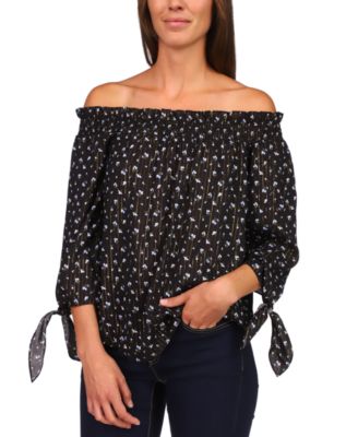 Michael Kors - Petite Off-The-Shoulder Top