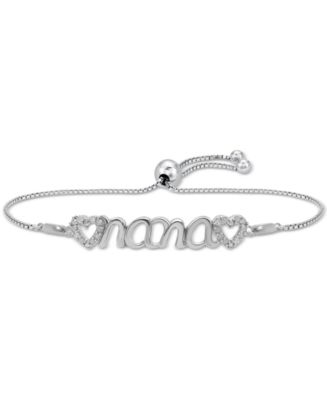 Macys diamond clearance bolo bracelet