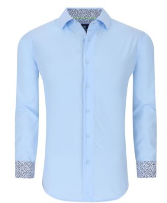 Men's Slim Fit Performance Solid Button Down Shirt