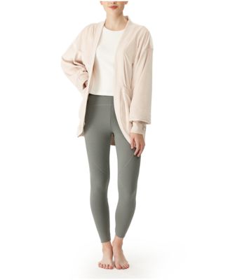 lightweight fleece cardigan