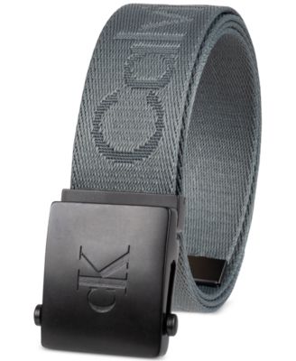 calvin klein web belt